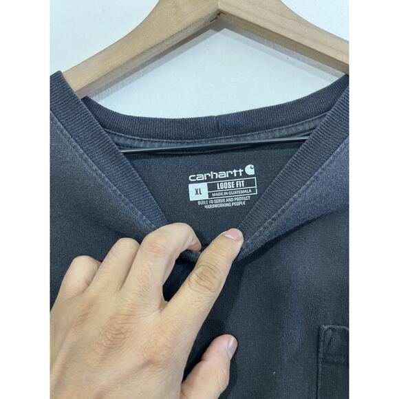 Carhartt Loose Fit Work Streetwear Tee XL Skater Utility Casual Pocket Classic - Picture 5 of 11